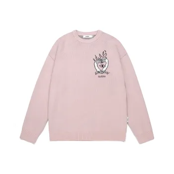 Guuka Sweaters Unisex Pink