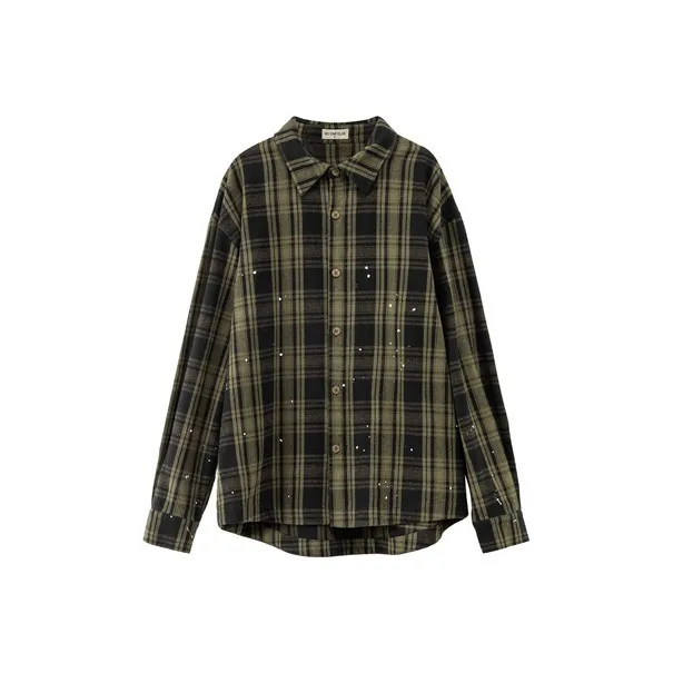 NO ONE ELSE Shirts Unisex Mustard Green-0