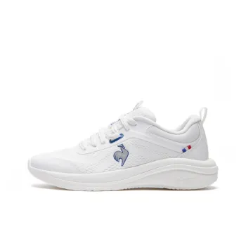 Le Coq Sportif LCS EASY RUN Shock Absorbers With Slip Resistant Features Low Top Training Shoes Unisex White