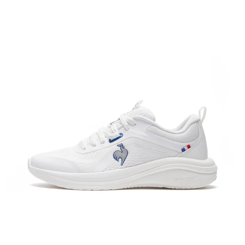 Le Coq Sportif LCS EASY RUN Shock Absorbers With Slip Resistant Features Low Top Training Shoes Unisex White-0