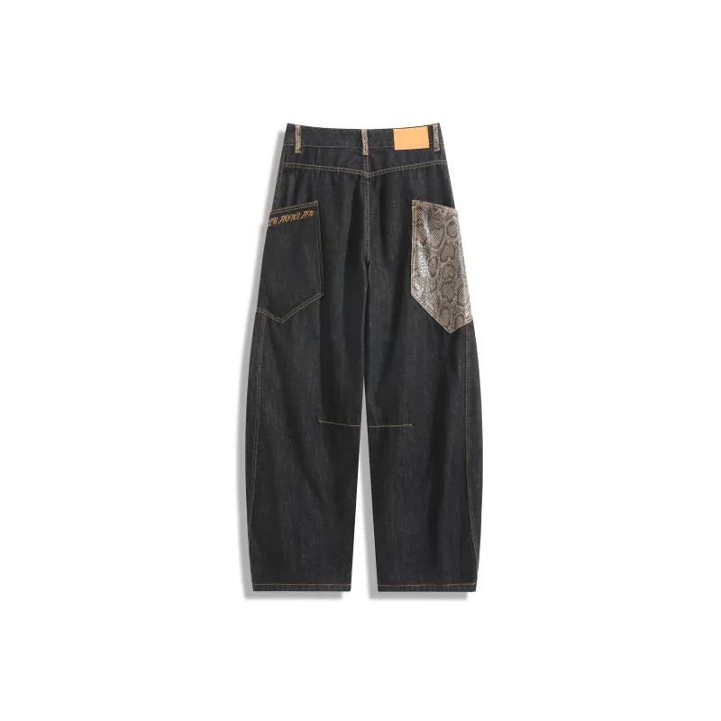 SCHEPPERHEYN Jeans Unisex Black Extended Length-1