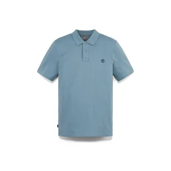 Timberland Polo Shirt Men's Steel Blue