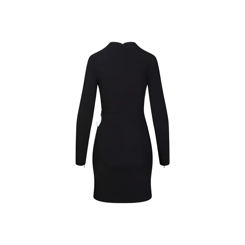 Stella McCartney Long Sleeved Dresses Women's Black-1