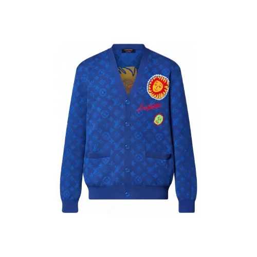 LOUIS VUITTON Sweater Men's Blue