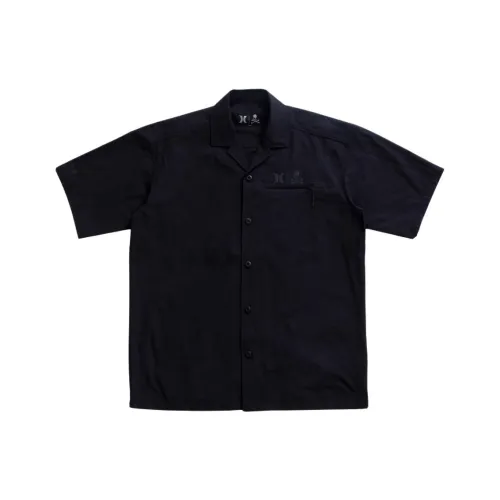 Hurley X MASTERMIND WORLD Hurley Collaboration Shirts Unisex Black