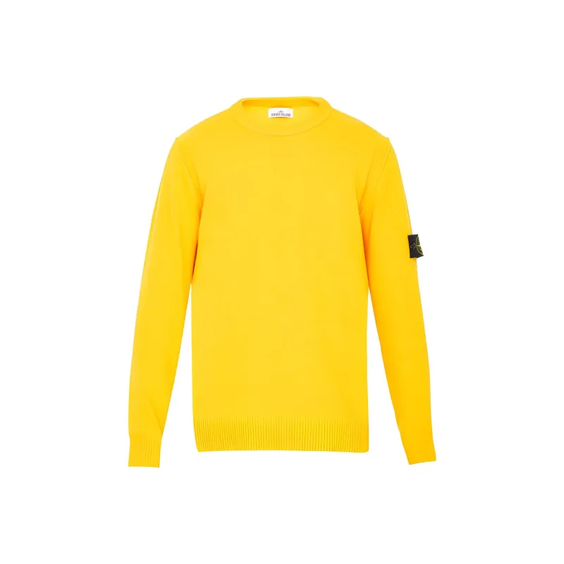 STONE ISLAND Logo Patch Crewneck Jumper-0