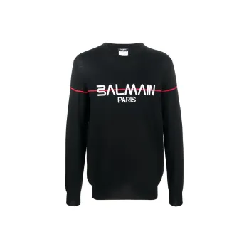 BALMAIN FW22 Sweater Men's Black