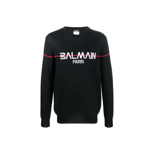 BALMAIN FW22 Sweater Men's Black