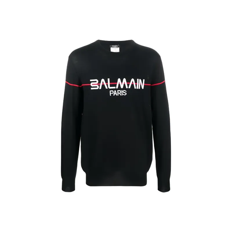 BALMAIN FW22 Sweater Men's Black-0