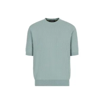 EMPORIO ARMANI SS22 Knitwear Men's Light Green