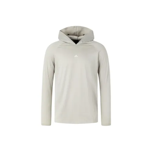 Adidas BASKETBALL BB ACT GFX SS M Sweatshirt Men's Light Sesame Earth Gray