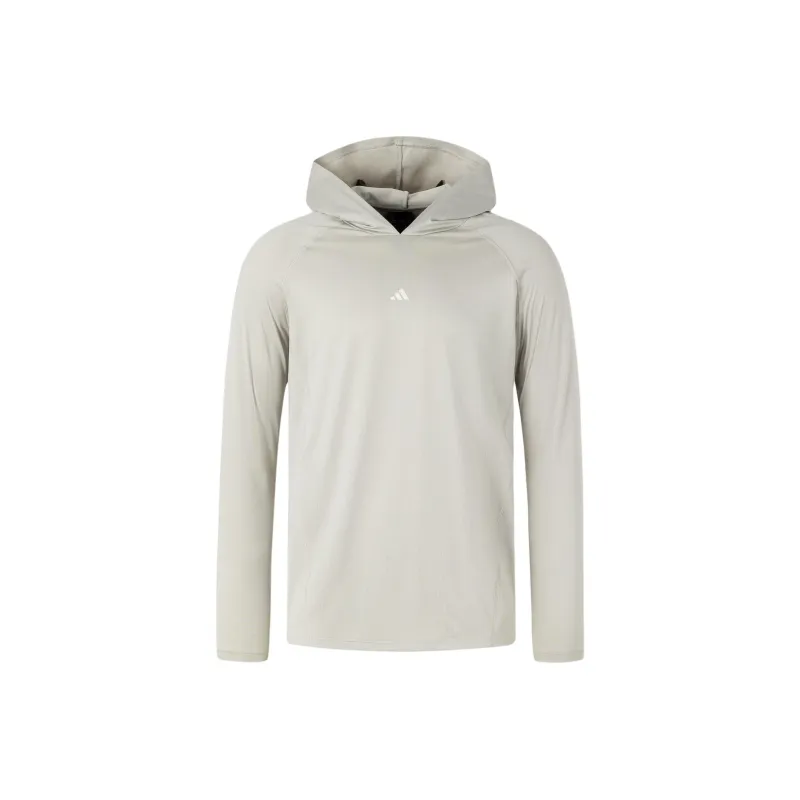 Adidas BASKETBALL BB ACT GFX SS M Sweatshirt Men's Light Sesame Earth Gray-0