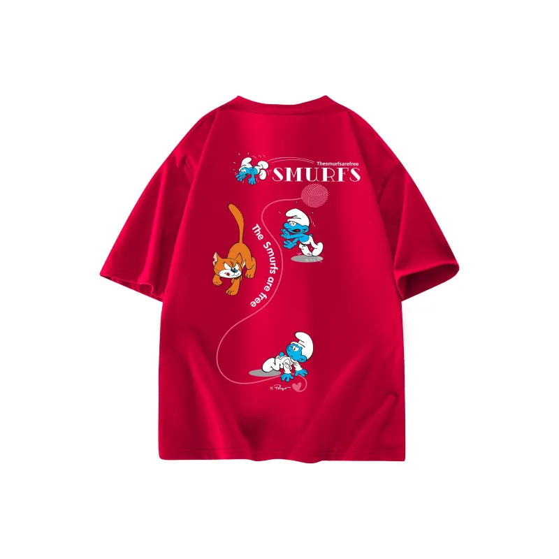 The Smurfs T Shirts Unisex-8