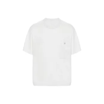TEN C Logo patch Cotton T shirt