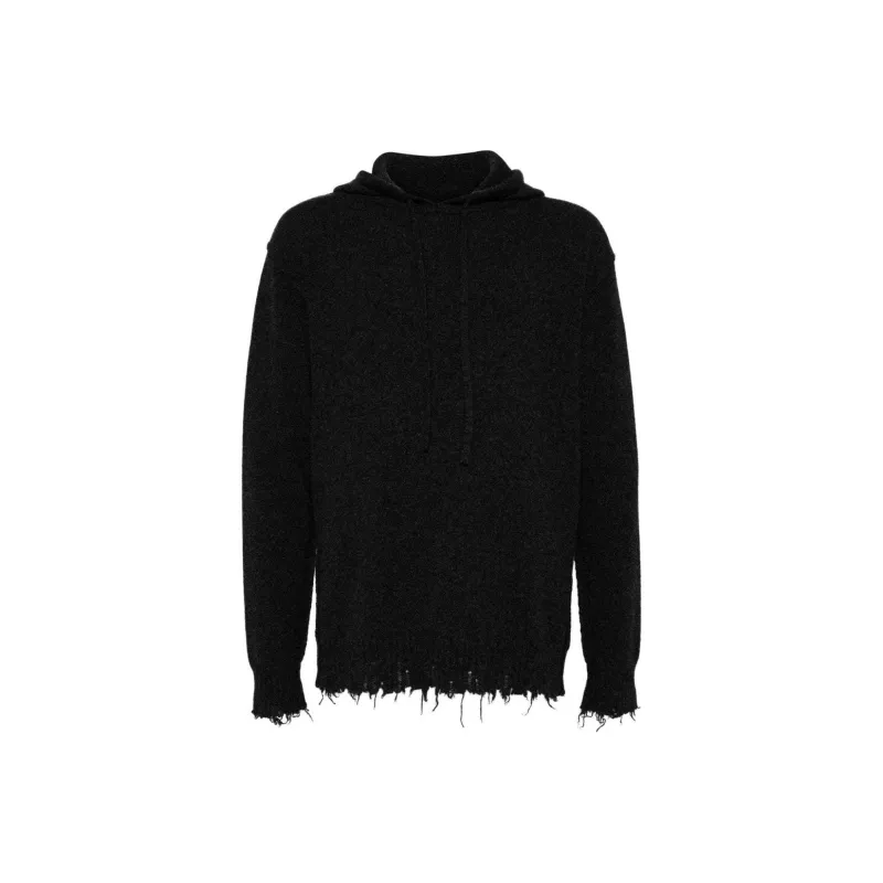 UMA WANG Cashmere Hooded Jumper-0