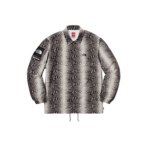 Supreme The North Face Snakeskin Taped Seam Coaches Jacket S