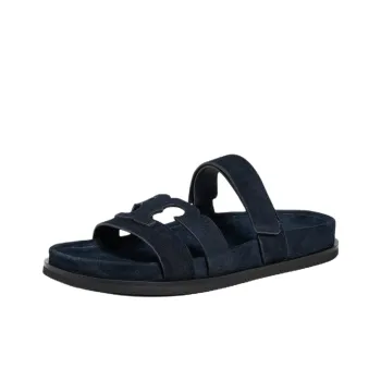 TORY BURCH Ines Slip Resistant Slide Slippers Women's Blue