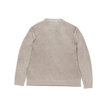 Acne Studios Logo Detailed Crew Neck Sweater