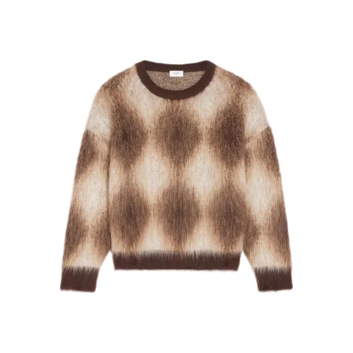 CELINE Crewneck Cropped Jumper