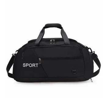 OUZIHUANG Nylon Travel Bag Unisex Black/Green/Pink/Blue/Gray
