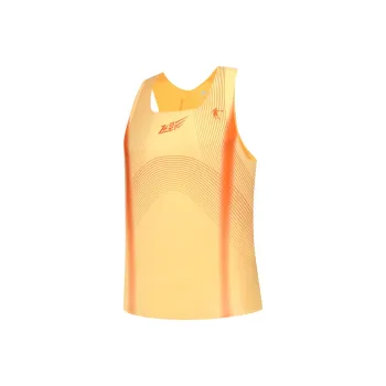 QIAODAN Feiying Tank Top Men's Flowing Light Orange/Sun Orange Print