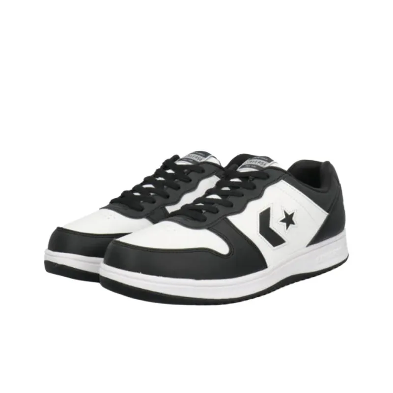 Converse Nextar Anti Slip Wear Resistant Low Top Casual Shoes Men's Black White-1