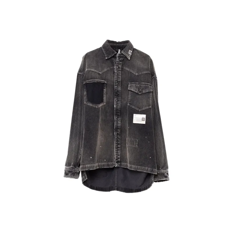 Maison Mihara Yasuhiro Vintage Like Corduroy Shirt-0
