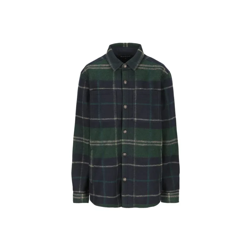 BARBOUR Checked Long Sleeved Overshirt-0