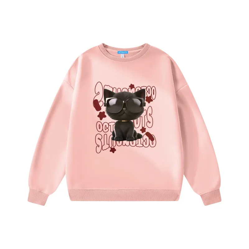 Small Columns Under The Sea Sweatshirt Unisex-4