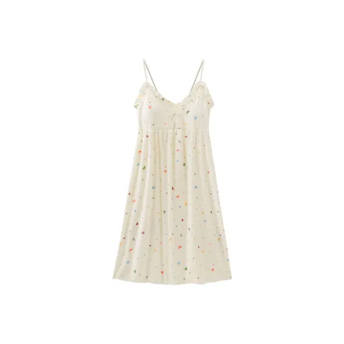 Ta Yan Nightgown Women's Apricot