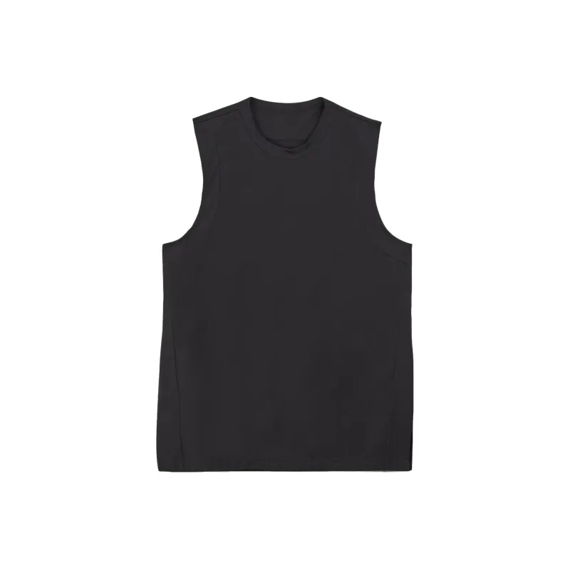Y 3 Tank Tops Unisex Black-0