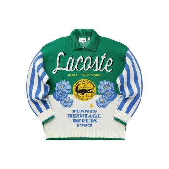 LACOSTE Logo jacquard Polo Shirt
