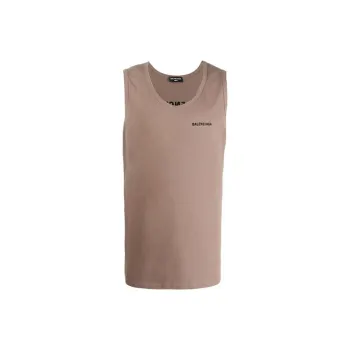 Balenciaga SS22 Tank Tops Regular Version Men's Brown