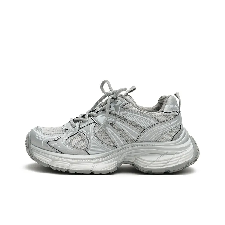 MASOOMAKE Breathable Lightweight Height Increasing Low Top Chunky Sneakers Women's-0