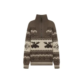 Teenie Weenie Men FW24 Sweater Unisex Brown