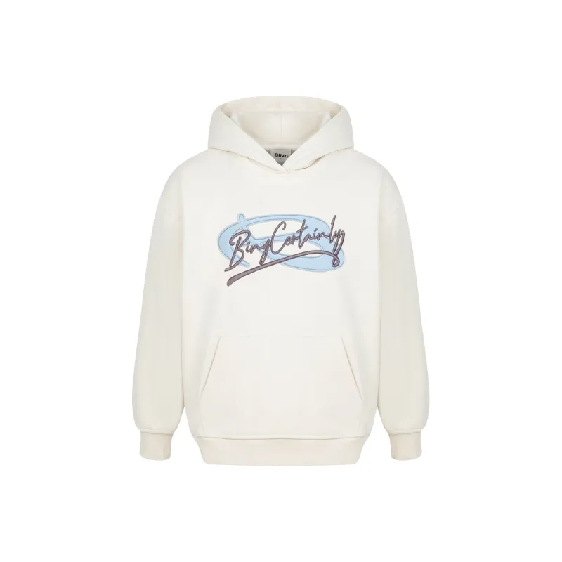 BING Sweatshirt Unisex Light Yellow Apricot-0