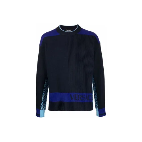 denim long-sleeve hoodie