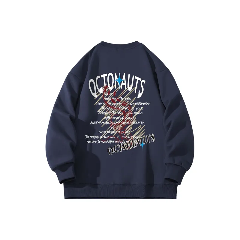 Small Columns Under The Sea Sweatshirt Unisex-10