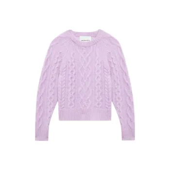 ISABEL MARANT Cable knit Wool mohair Blend Jumper
