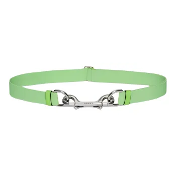 GUCCI Leather Belts Men's Green 3.5CM