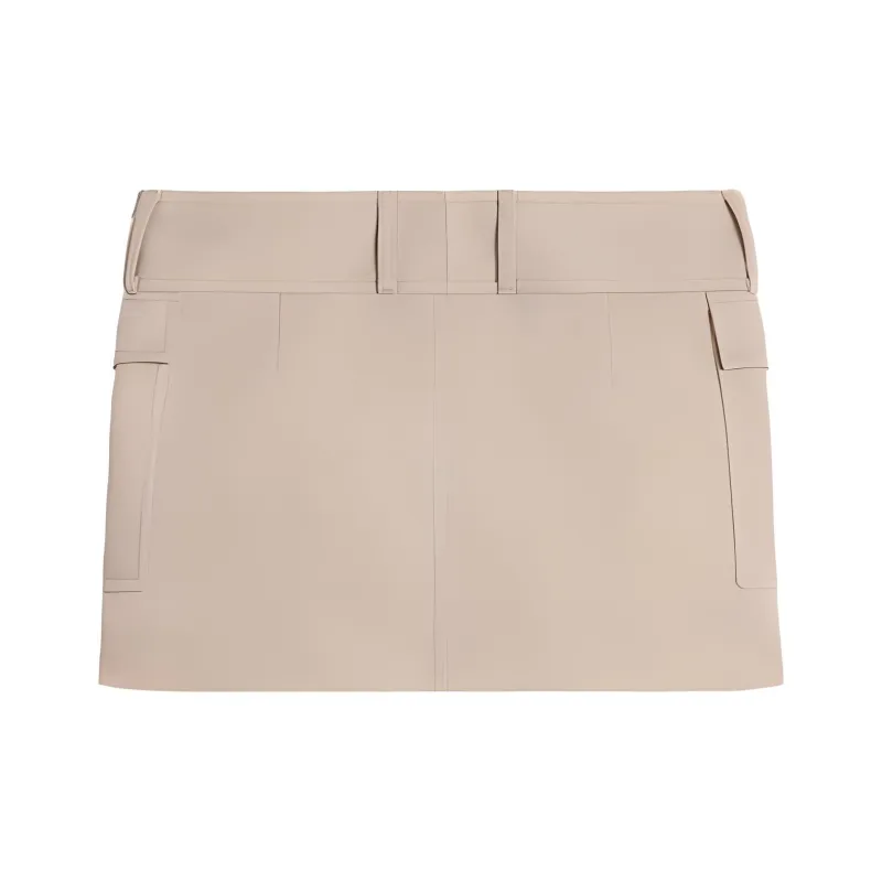 CELINE SS23 Casual Short Skirts Women's Brown-1
