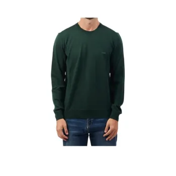HUGO BOSS Logo Embroidered Crewneck Jumper