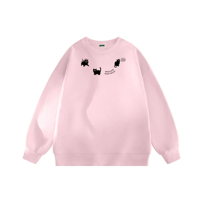 GROW DATE Sweatshirt Unisex White-55