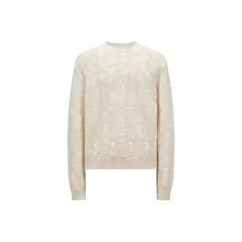 Moncler Logo Patch Crewneck Jumper