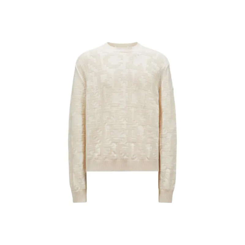 Moncler Logo Patch Crewneck Jumper-0