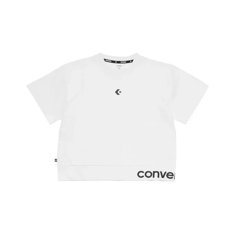 Converse CNTR LOGO DRY SS T Shirt Men's White-0
