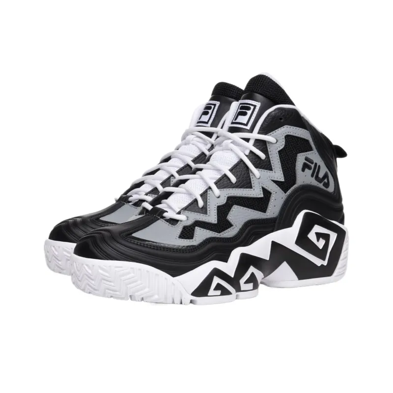 FILA MB Free Guard High Top Basketball Shoes Men's Gray-2