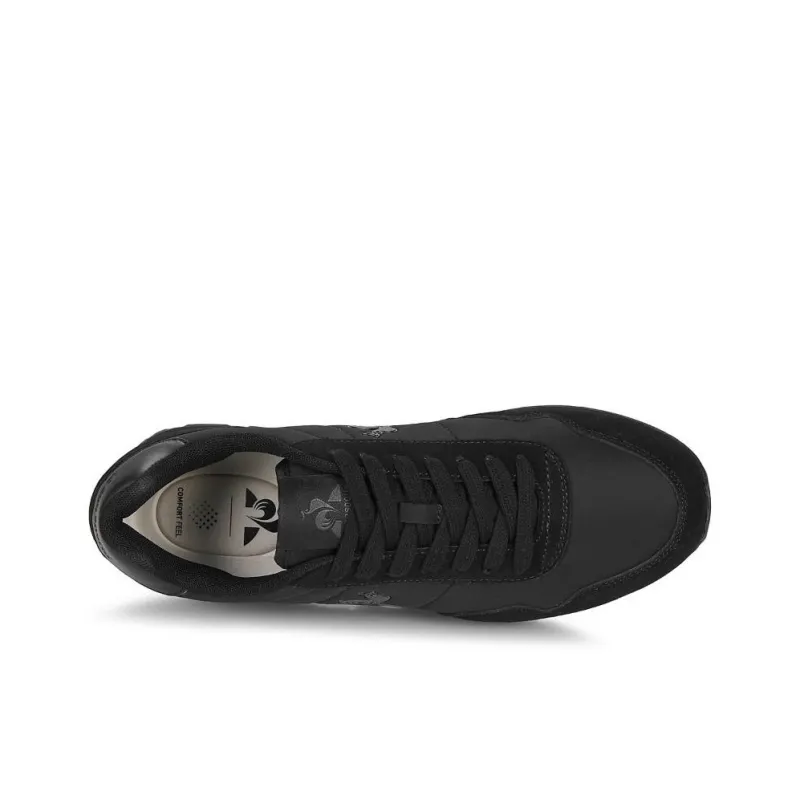 Le Coq Sportif ASTRA 2 Wear resistant And Waterproof Low Top Casual Running Shoes Unisex Black-5