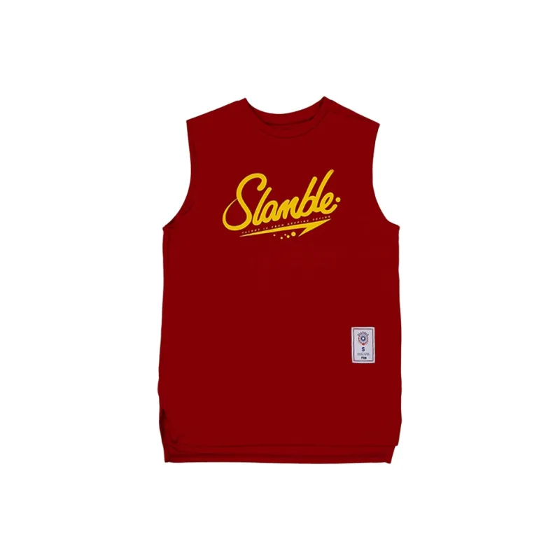 Slamble Sleeveless Vest Tank Top Unisex-31