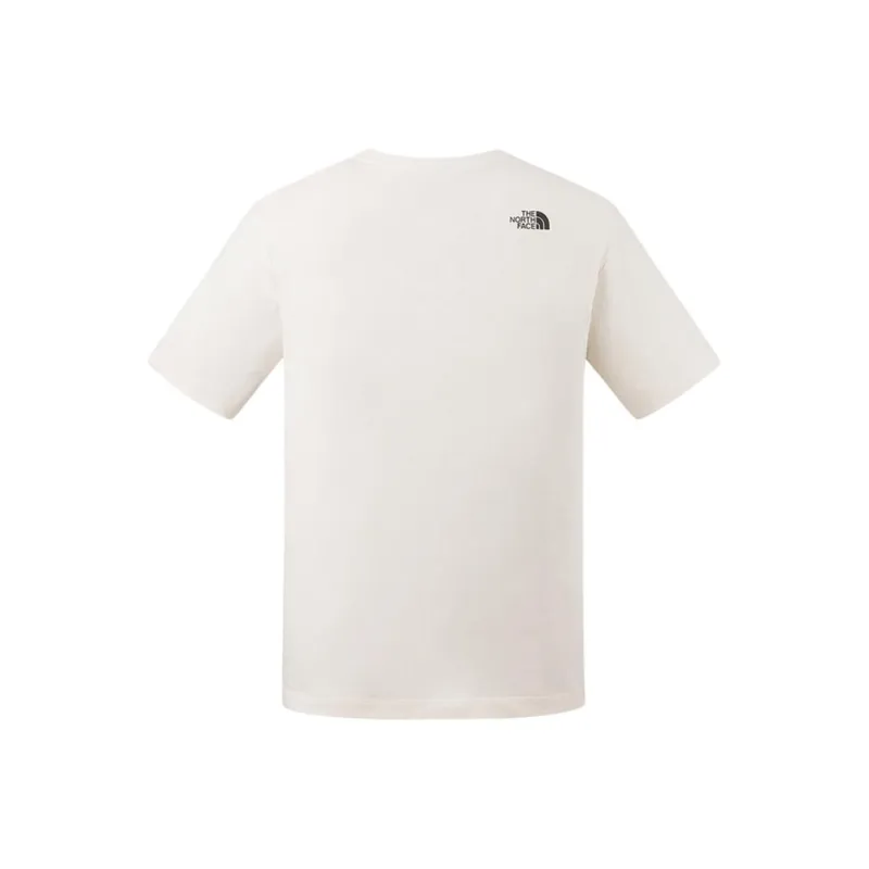 THE NORTH FACE T Shirt Unisex Dune White-1